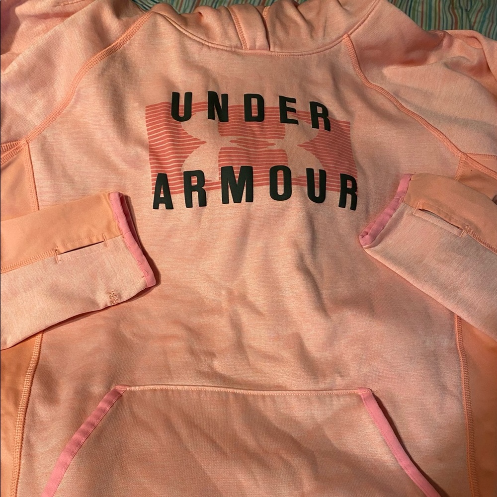 Under Armour coldgear hooded sweatshirt L